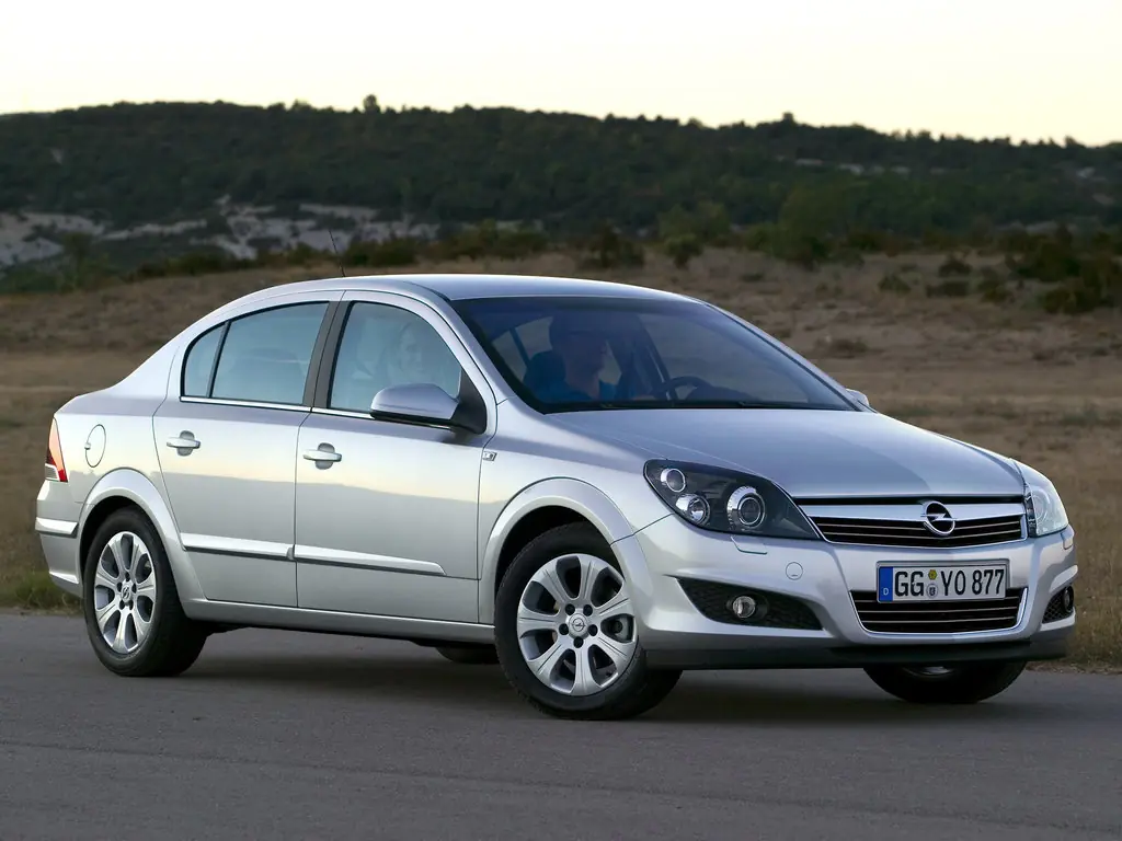 Opel Astra (L69) 3 поколение, рестайлинг, седан (11.2006 - 12.2011)